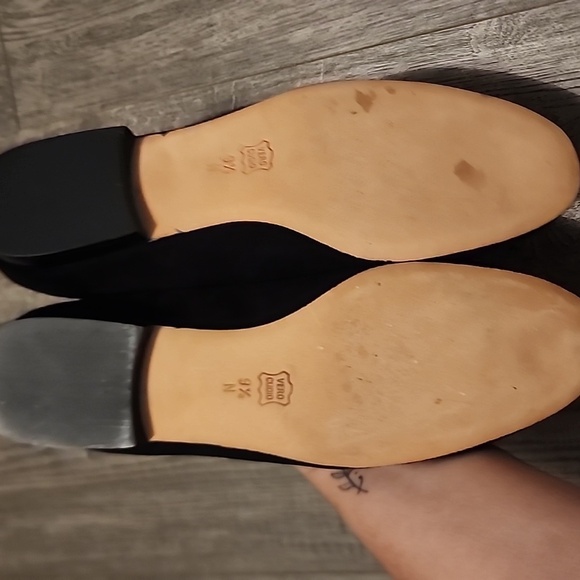 Vero Cuoio Signature Black Loafers 9.5 - Picture 2 of 4